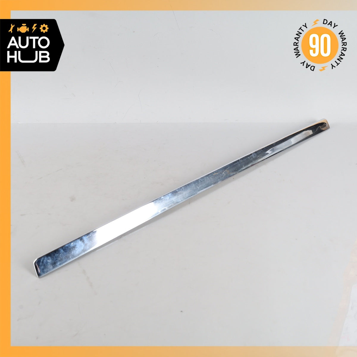Rolls Royce Silver Spirit Spur Trunk Lid Lower Molding Chrome OEM - photo 1