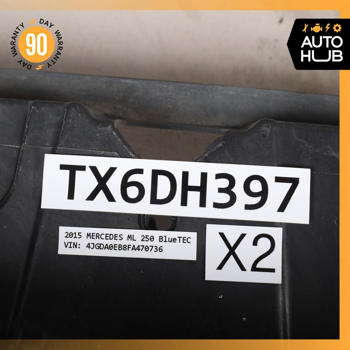 12-15 Mercedes W166 ML250 ML350 Side Step Running Board Set OEM - photo 17