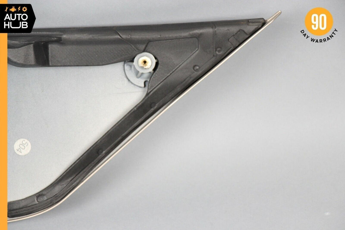 03-12 Mercedes R230 SL500 SL550 SL55 AMG Trunk Lid License Plate Holder OEM - photo 10
