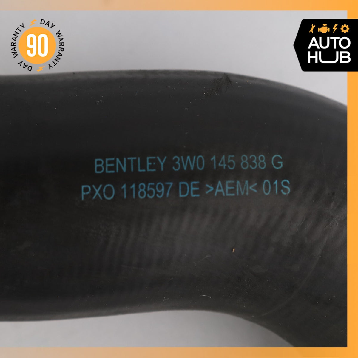 Bentley Continental GTC GT 6.0L Right Side Intercooler Hose Pipe OEM - photo 7