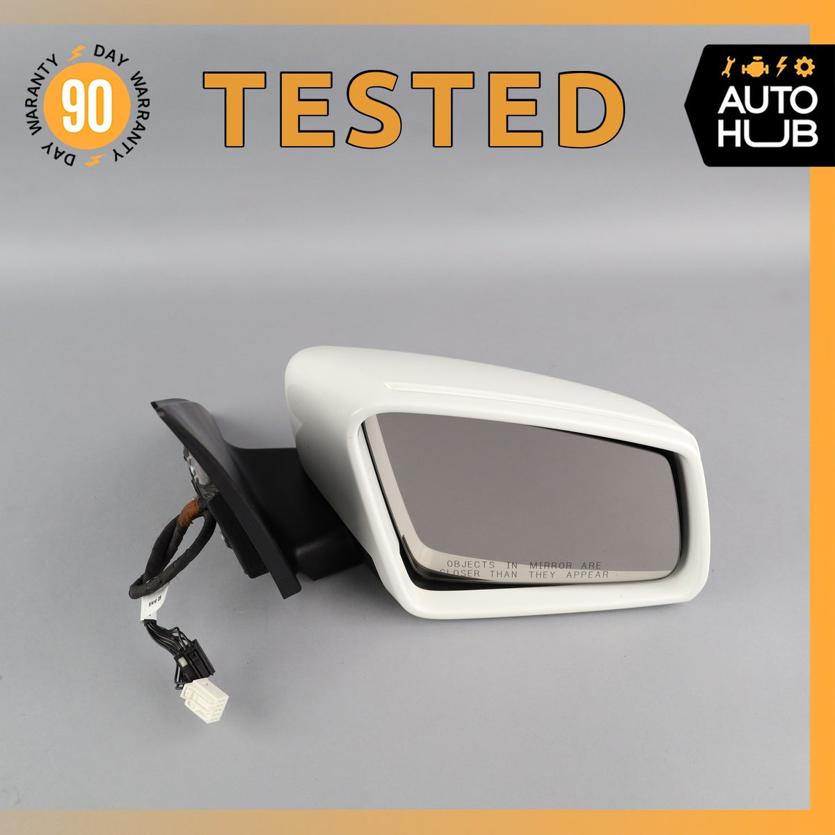12-14 Mercedes W204 C250 C300 C350 Sedan Right Side Rear View Door Mirror OEM - photo 1