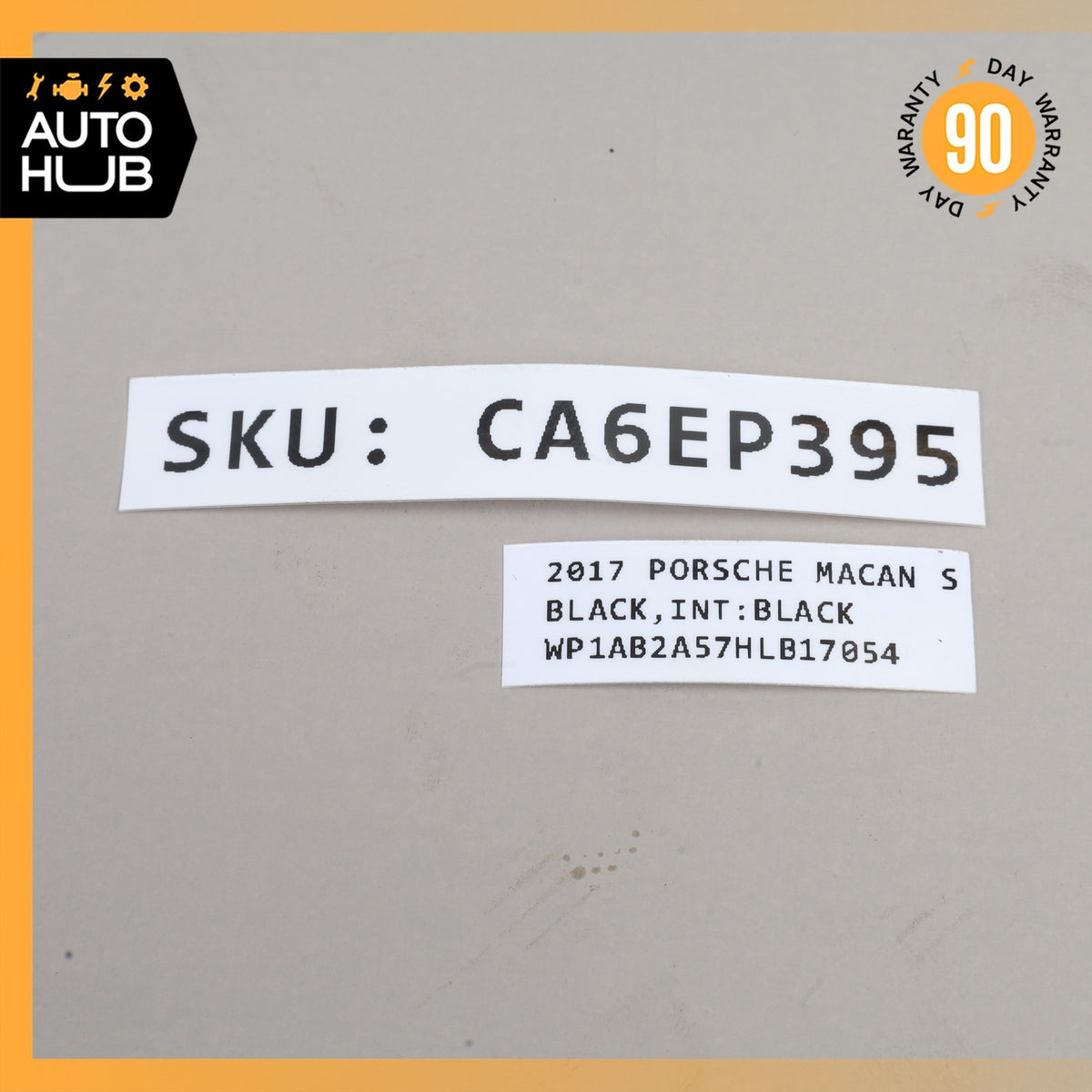 Porsche Macan 95B 3.0L V6 Engine Motor Starter 94860421401 OEM - photo 13