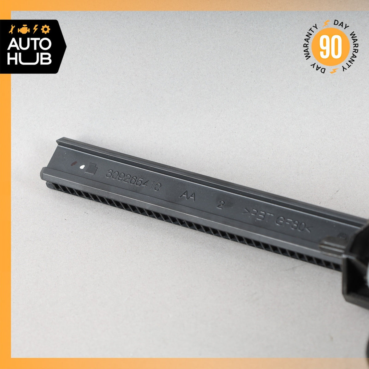 Mercedes W238 E400 Left Driver Side Seat Belt Adjuster Feeder Black OEM - photo 7
