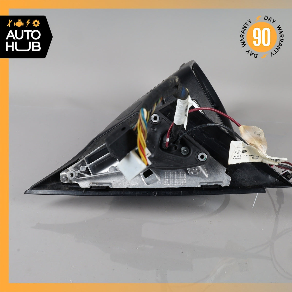 15-16 Mercedes W205 C300 Sedan Left Side Rear View Door Mirror w/ Blind Spot OEM - photo 13