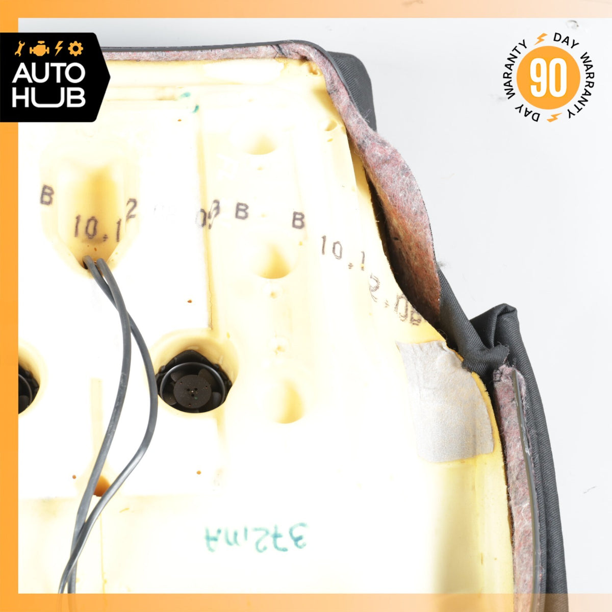08-13 Mercedes W221 S63 AMG Front Left Driver Side Seat Cushion Lower Bottom OEM - photo 17
