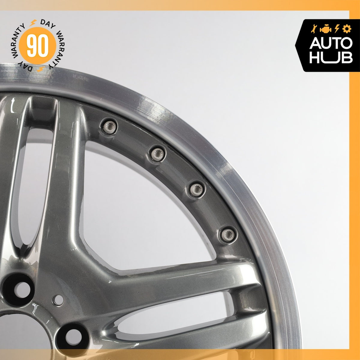 Mercedes W215 CL55 S55 AMG S600 8.5 x 19 19" Front Wheel Rim OEM - photo 4
