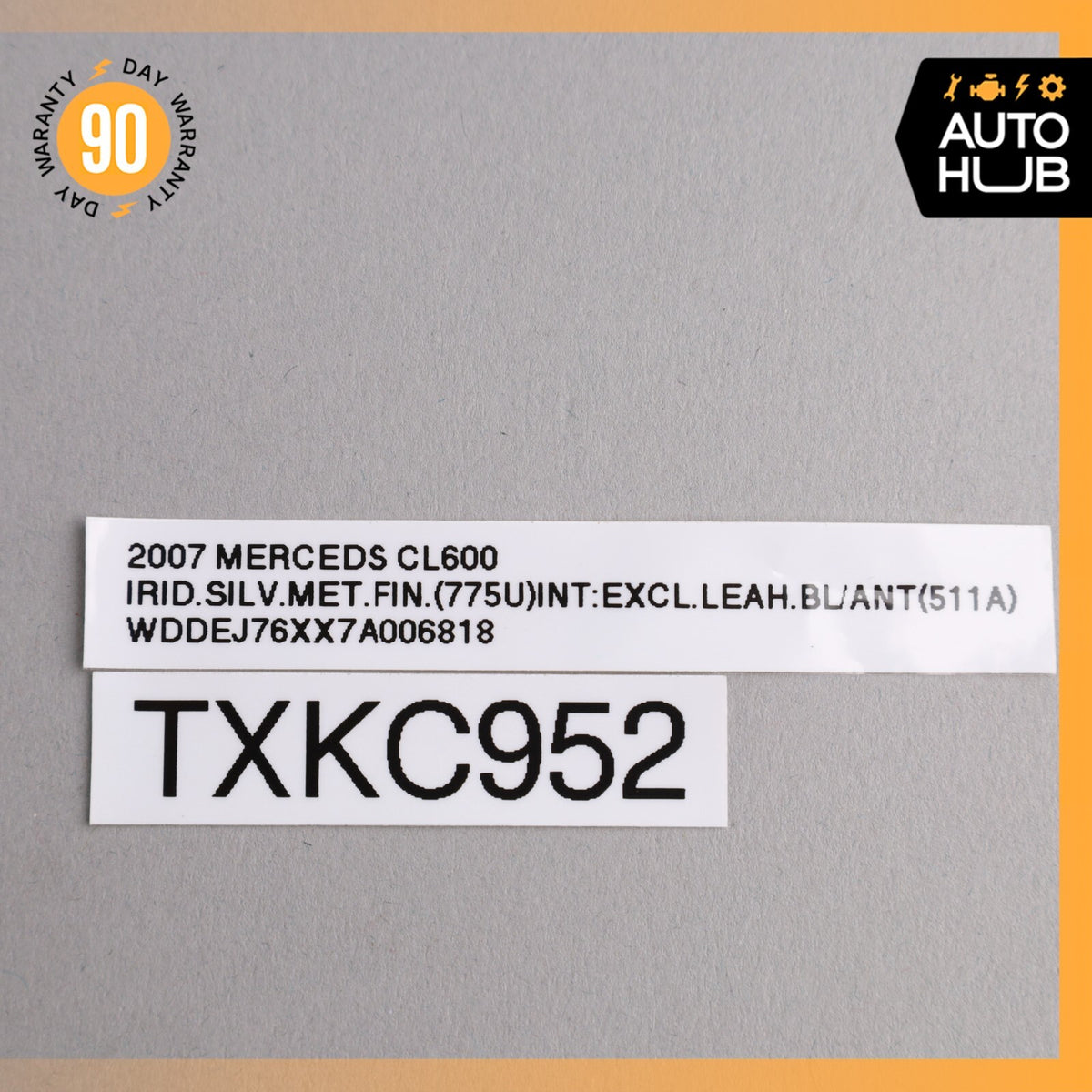 Mercedes W216 CL600 S65 AMG C350 Oxygen O2 Sensor Lambda 0025400117 OEM - photo 10