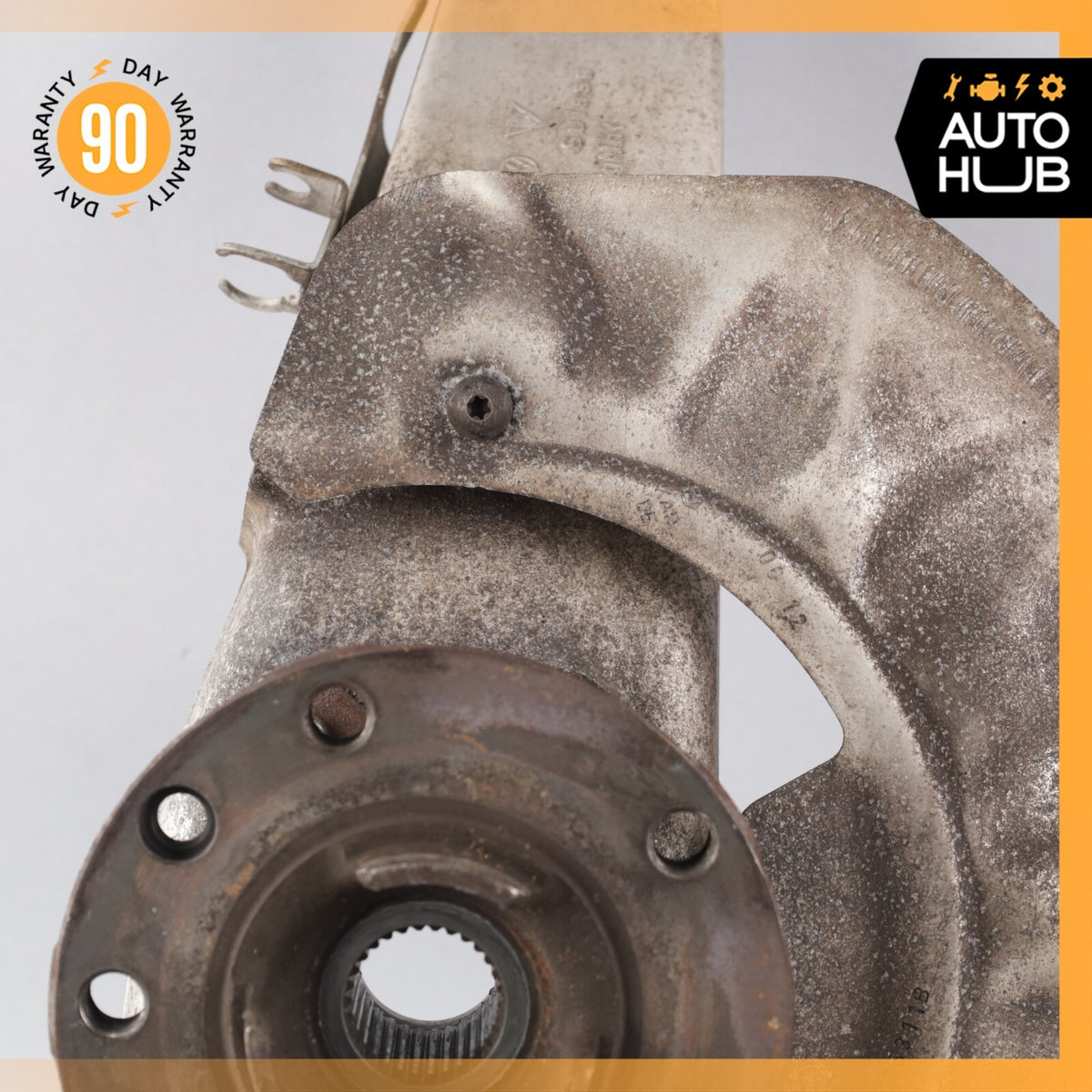 11-18 Porsche Cayenne 958 Hybrid S Front Left Driver Knuckle Spindle OEM - photo 4