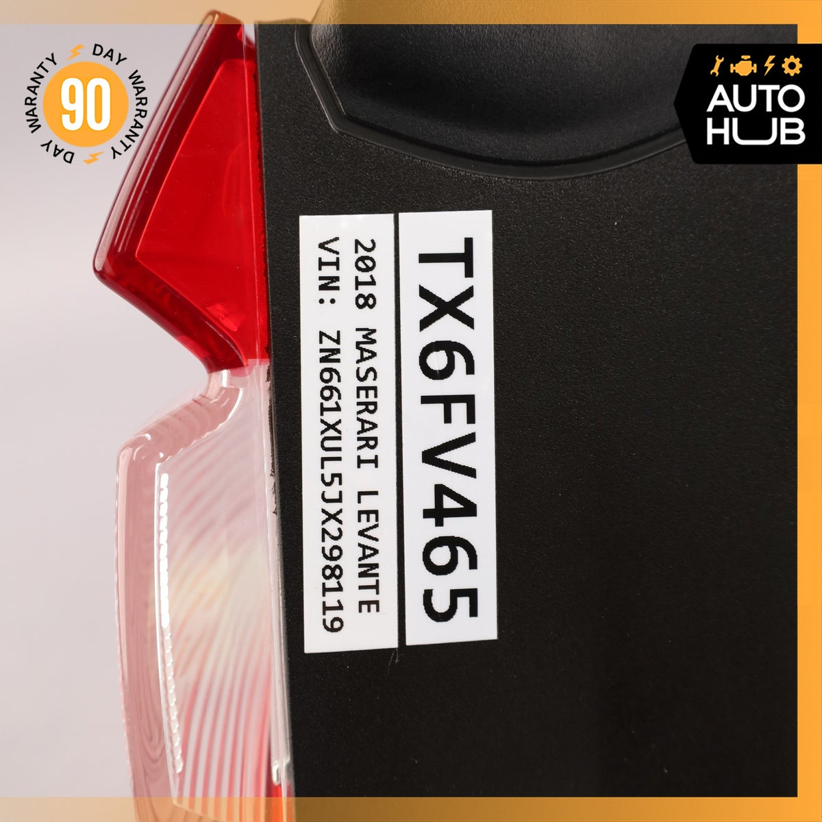 17-20 Maserati Levante M161 Outer Tail Light Lamp Left Driver Side OEM 89k - photo 23