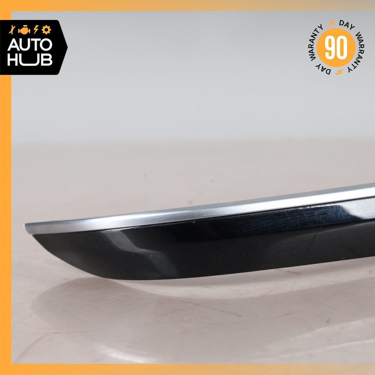14-20 Mercedes W222 S63 AMG S600 Front Left Side Door Panel Trim Piano Black OEM - photo 2
