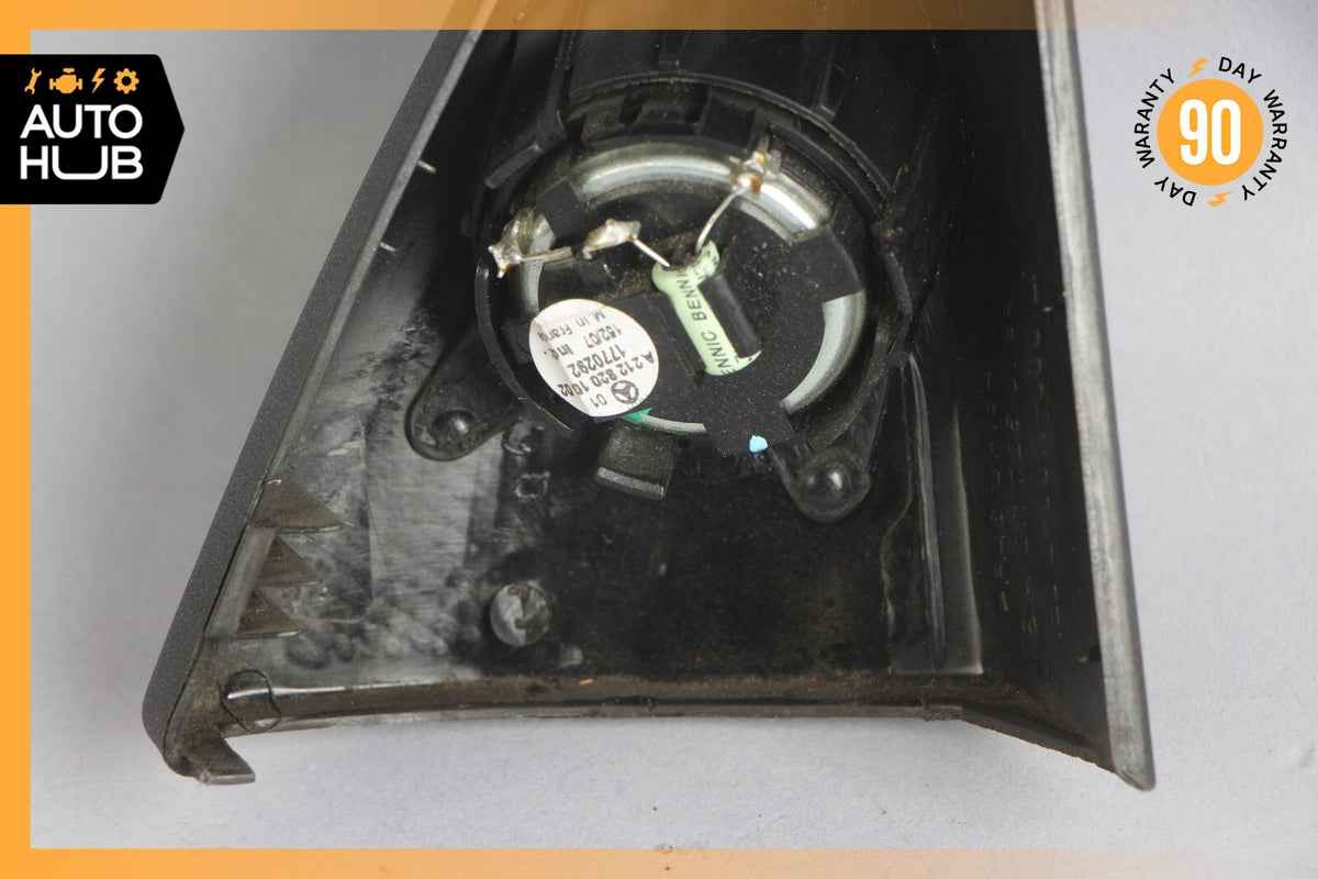 07-09 Mercedes W211 E350 E550 Front Left Tweeter Speaker Cover Black OEM - photo 9