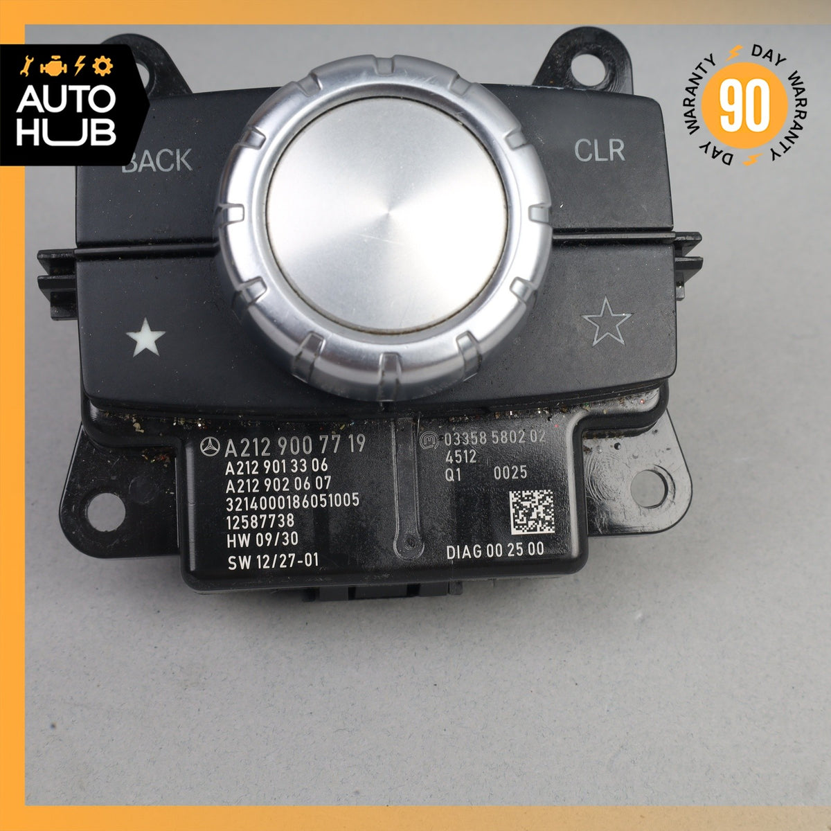 14-17 Mercedes W207 E400 E550 Console Head Unit Controller Knob Multi Switch OEM - photo 14