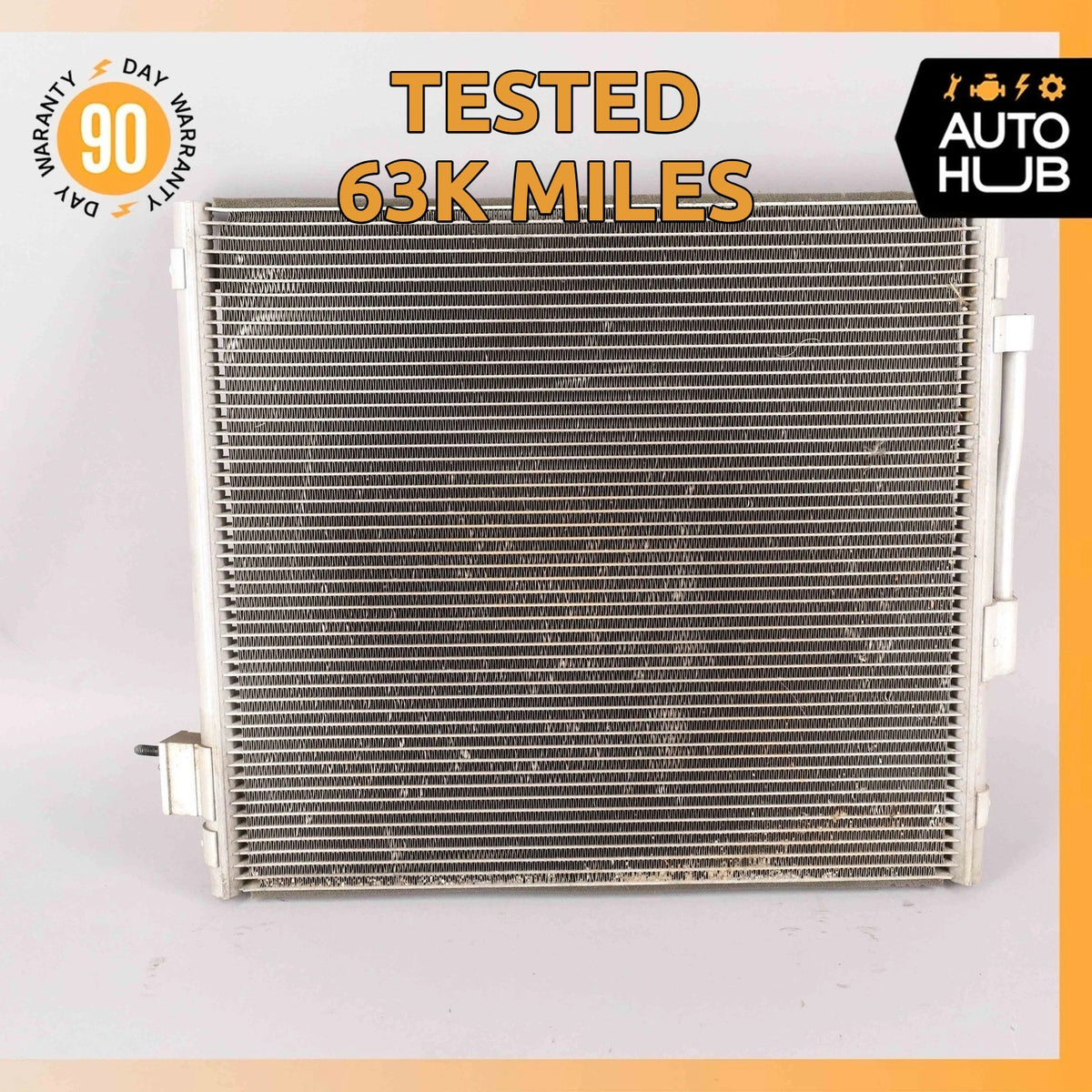 12-15 Tesla Model S Left Side AC Air A/C Condenser Cooler 600761000A OEM 63k - photo 1