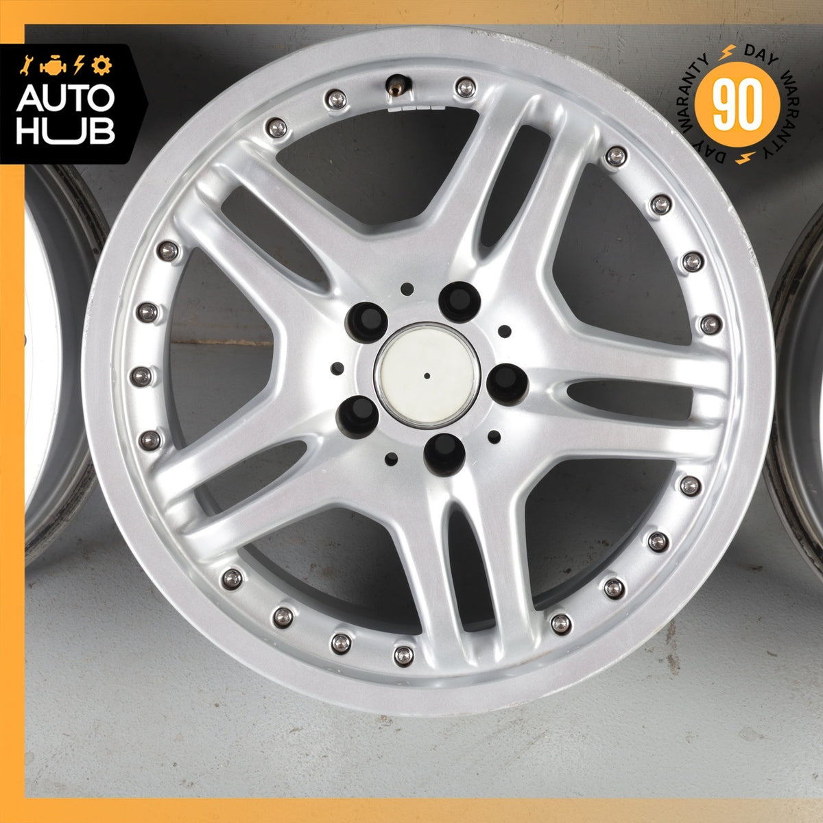 Mercedes R170 SLK230 SLK320 8 x 17 17" Wheel Rim Rims Set of 4 Aftermarket - photo 3