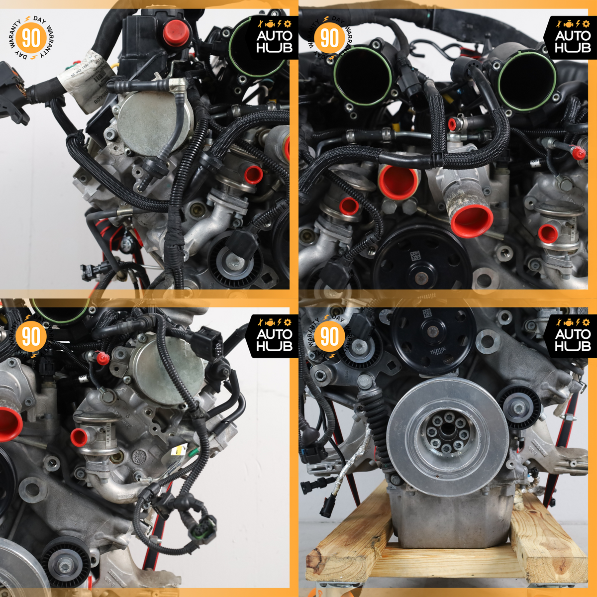 14-20 Maserati Quattroporte M156 GTS F154 3.8L V8 Engine Motor Assembly OEM 90k - photo 21
