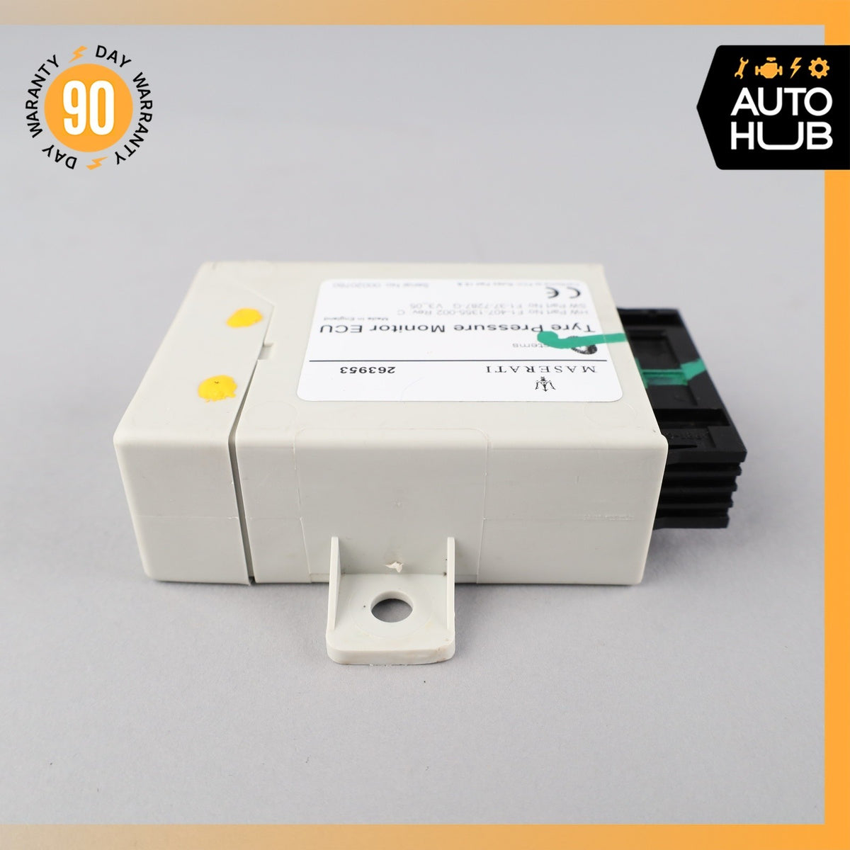 08-16 Maserati Quattroporte M139 Tire Pressure Monitor Module 263953 OEM 51k - photo 5