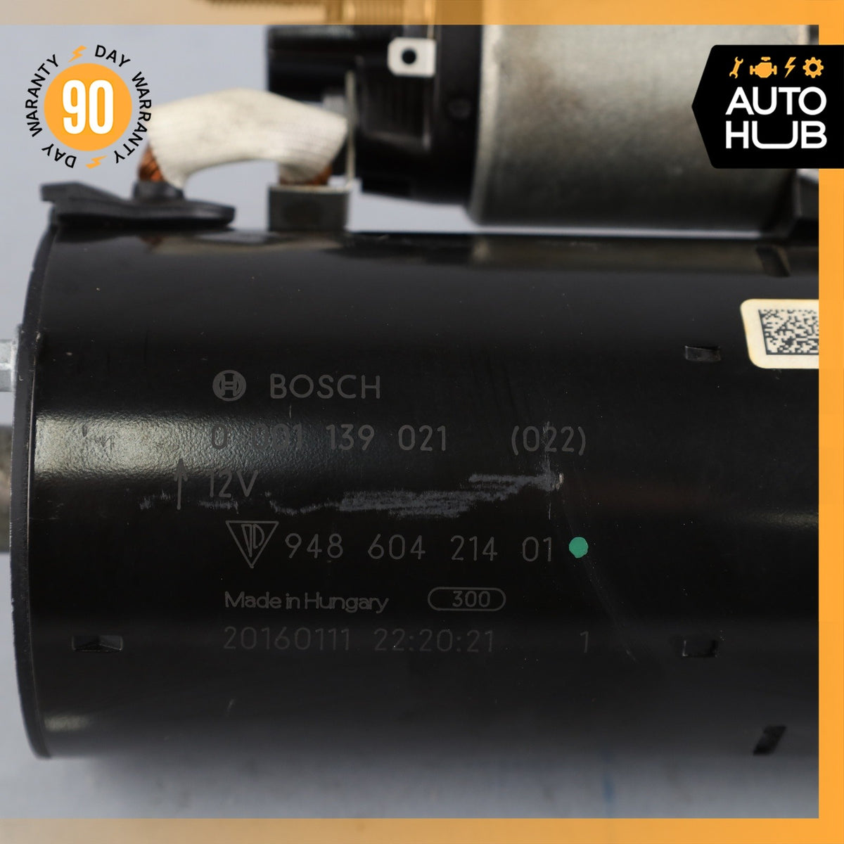 Porsche Macan 95B 3.0L V6 Engine Motor Starter 94860421401 OEM - photo 10