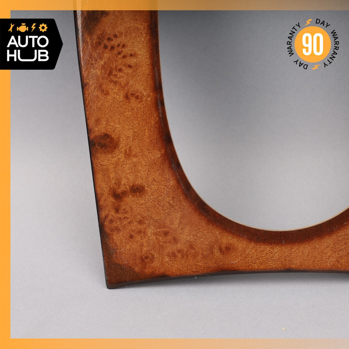 03-06 Mercedes W220 S600 S55 AMG S430 Center Console Shifter Bezel Trim Wood OEM - photo 4