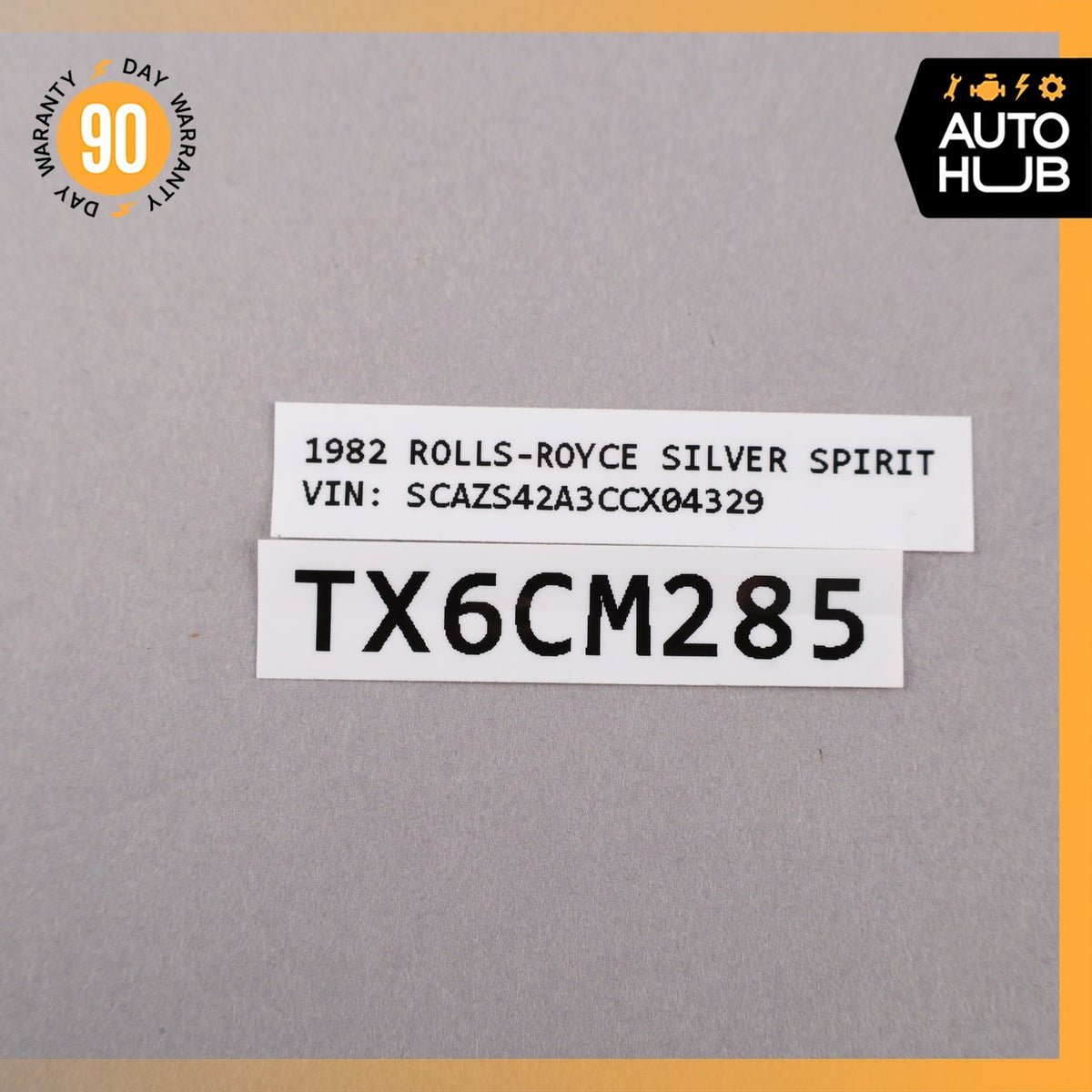 81-98 Rolls Royce Seraph Spirit Rear Right Quarter Vanity Glass Mirror Wood OEM - photo 16