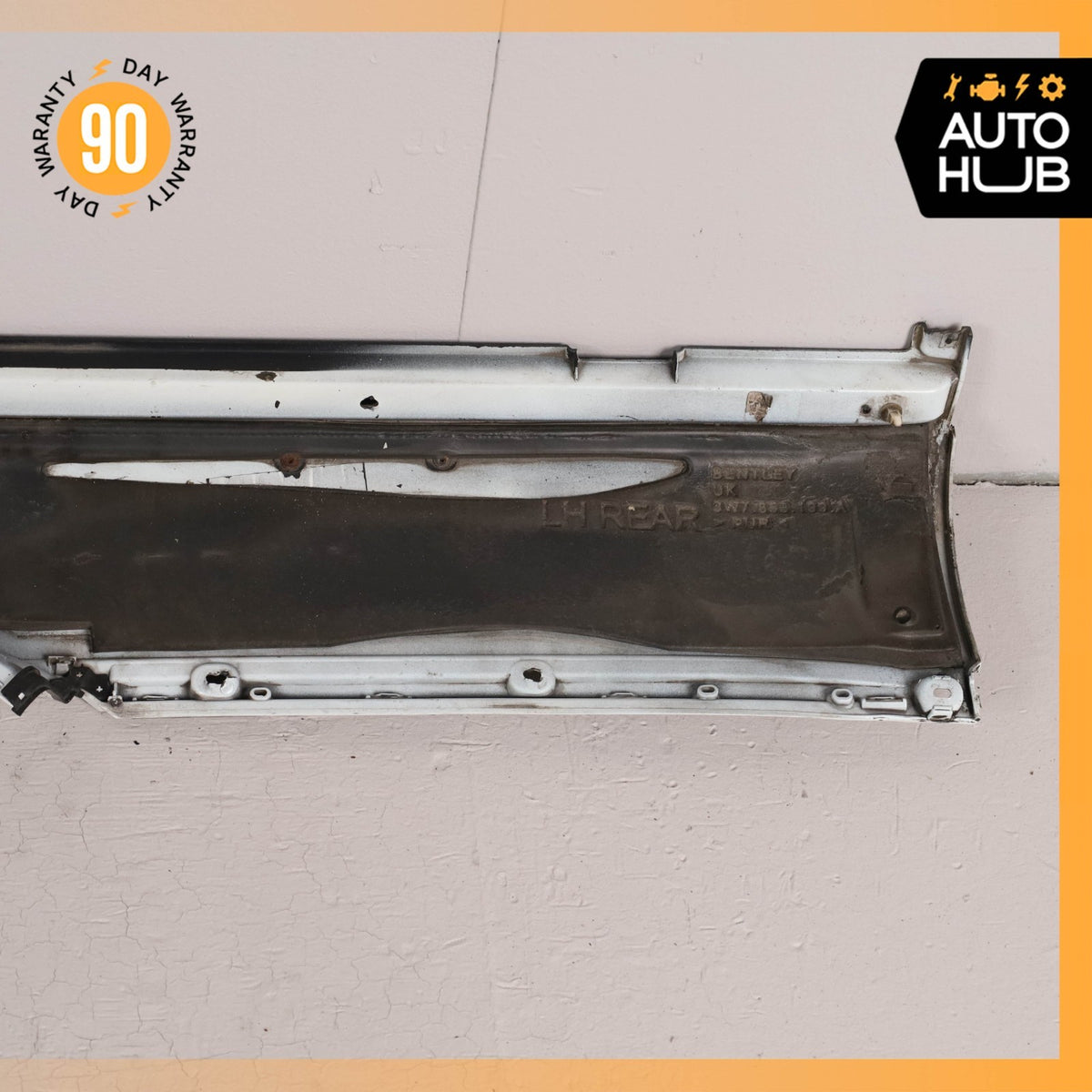 14-18 Bentley Continental GTC Left Side Skirt Rocker Panel w/ Extension Lip OEM - photo 15