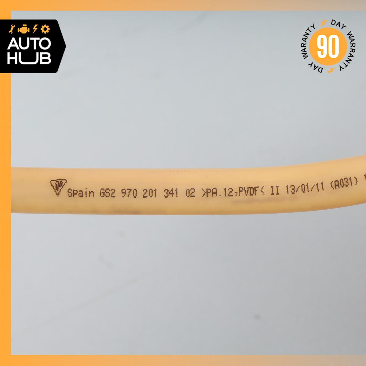 2012 Porsche Panamera 970 Hybrid Fuel Gas Tank Breather Line Hose OEM 89k - photo 7