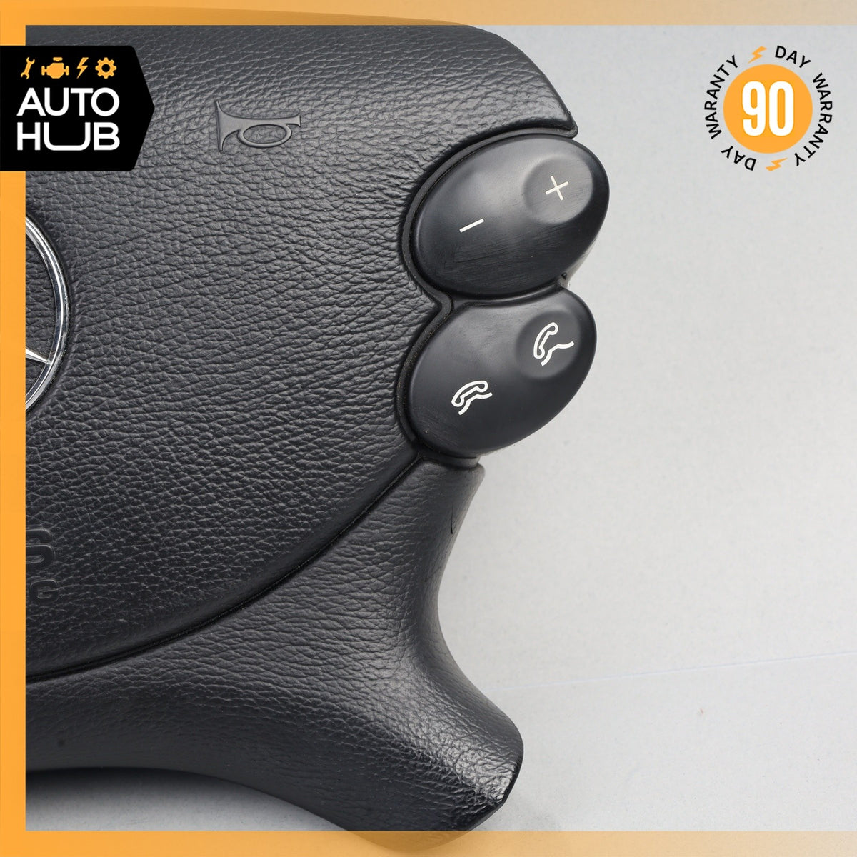 Mercedes R230 SL500 SL55 CLK500 E350 Steering Wheel Airbag Air Bag Black OEM - photo 4