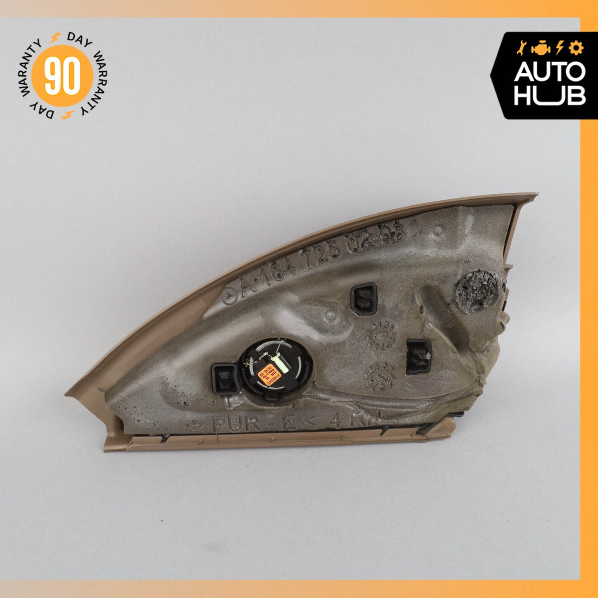 06-12 Mercedes W164 ML63 GL550 Speaker Door Mirror Cover Front Right Side OEM - photo 4