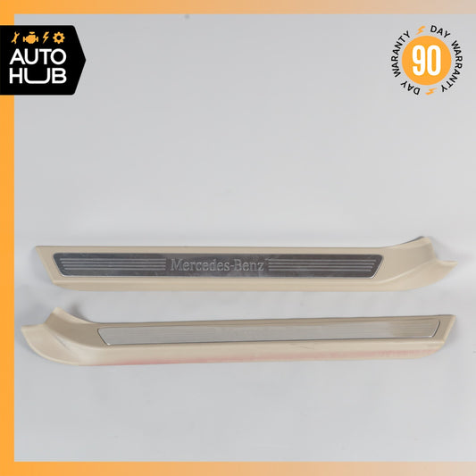 2013 Mercedes W207 E350 Convertible Door Step Sill Left and Right Side Set OEM - photo 1