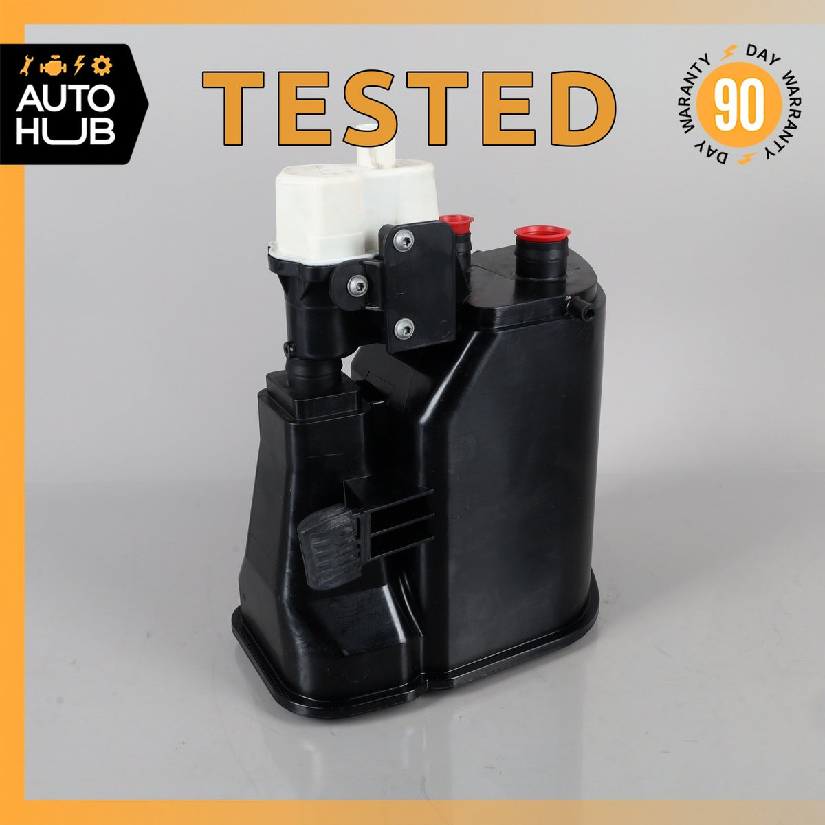 10-18 BMW F10 550i 640i Fuel Evap Charcoal Canister Box Vapor 16137245541 OEM - photo 1