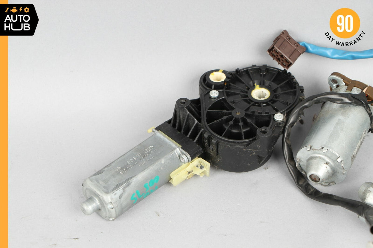 03-12 Mercedes R230 SL500 SL550 SL600 Front Right Seat Adjust Motor Set OEM - photo 2