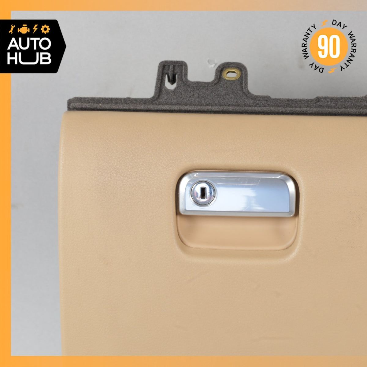 11-18 Porsche Cayenne 958 Dashboard Glove Box Compartment Beige OEM - photo 4