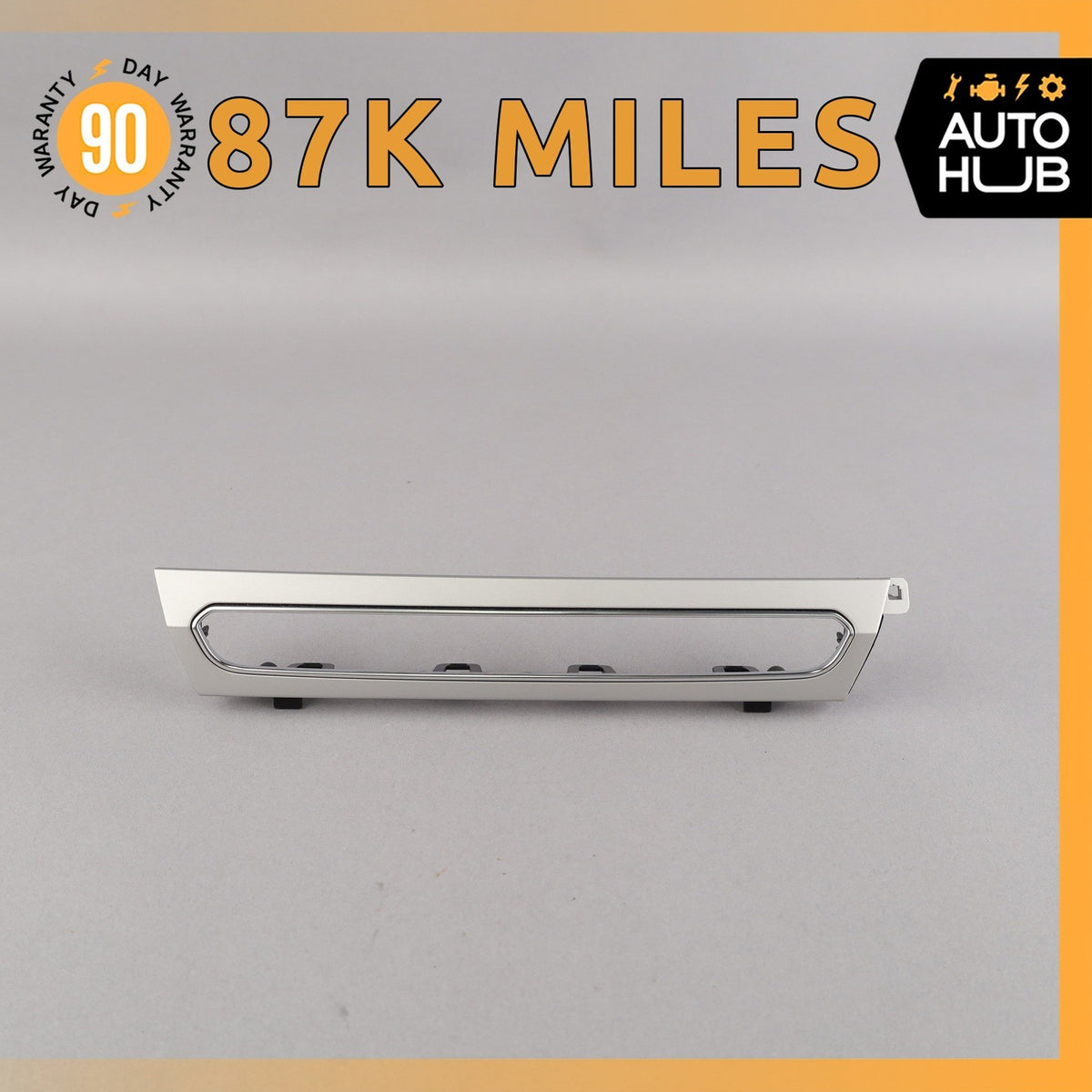 17-19 Audi 4M Q7 Right Center DASH Multi Switch Trim Panel OEM 87k - photo 1