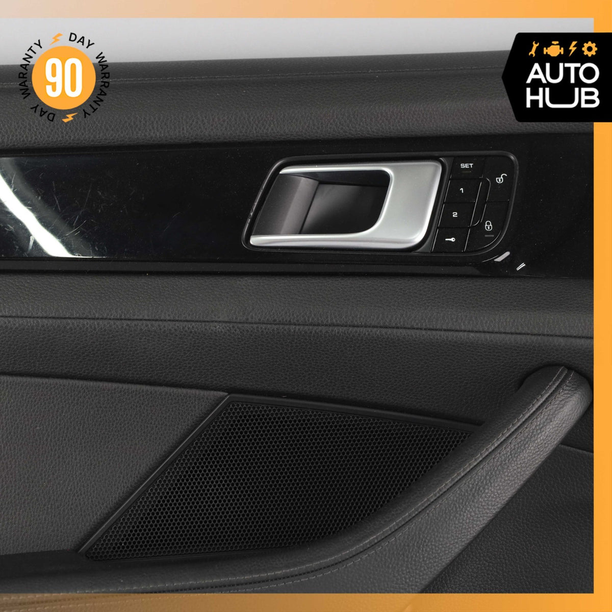 17-23 Porsche Panamera 971 Front Left Interior Memory Door Panel Black OEM 87k - photo 5