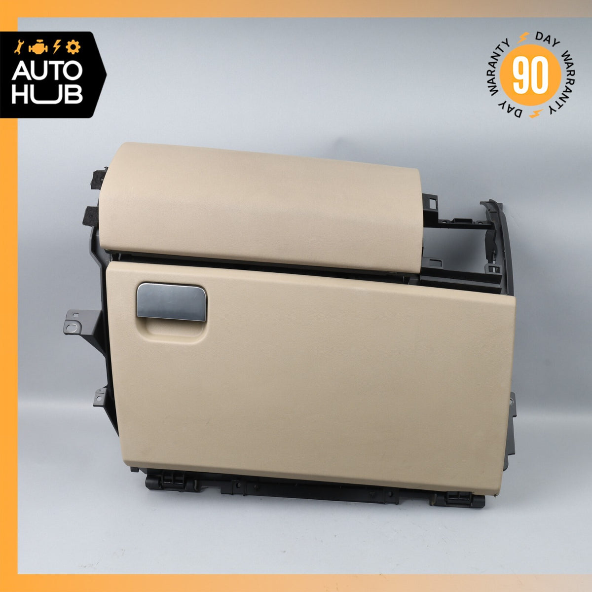 10-16 Land Rover LR4 HSE Dashboard Glove Box Compartment Beige OEM - photo 1