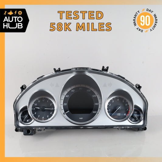 10-17 Mercedes W212 E350 E550 E400 Instrument Cluster Speedometer OEM 58k - photo 1