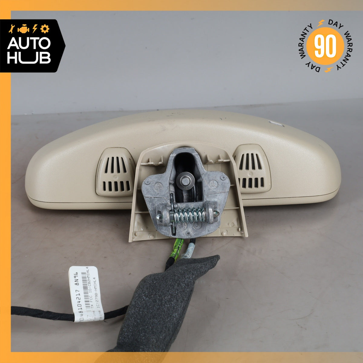 10-16 Mercedes X204 GLK250 C300 Interior Rear View Mirror 2048103217 Beige OEM - photo 3