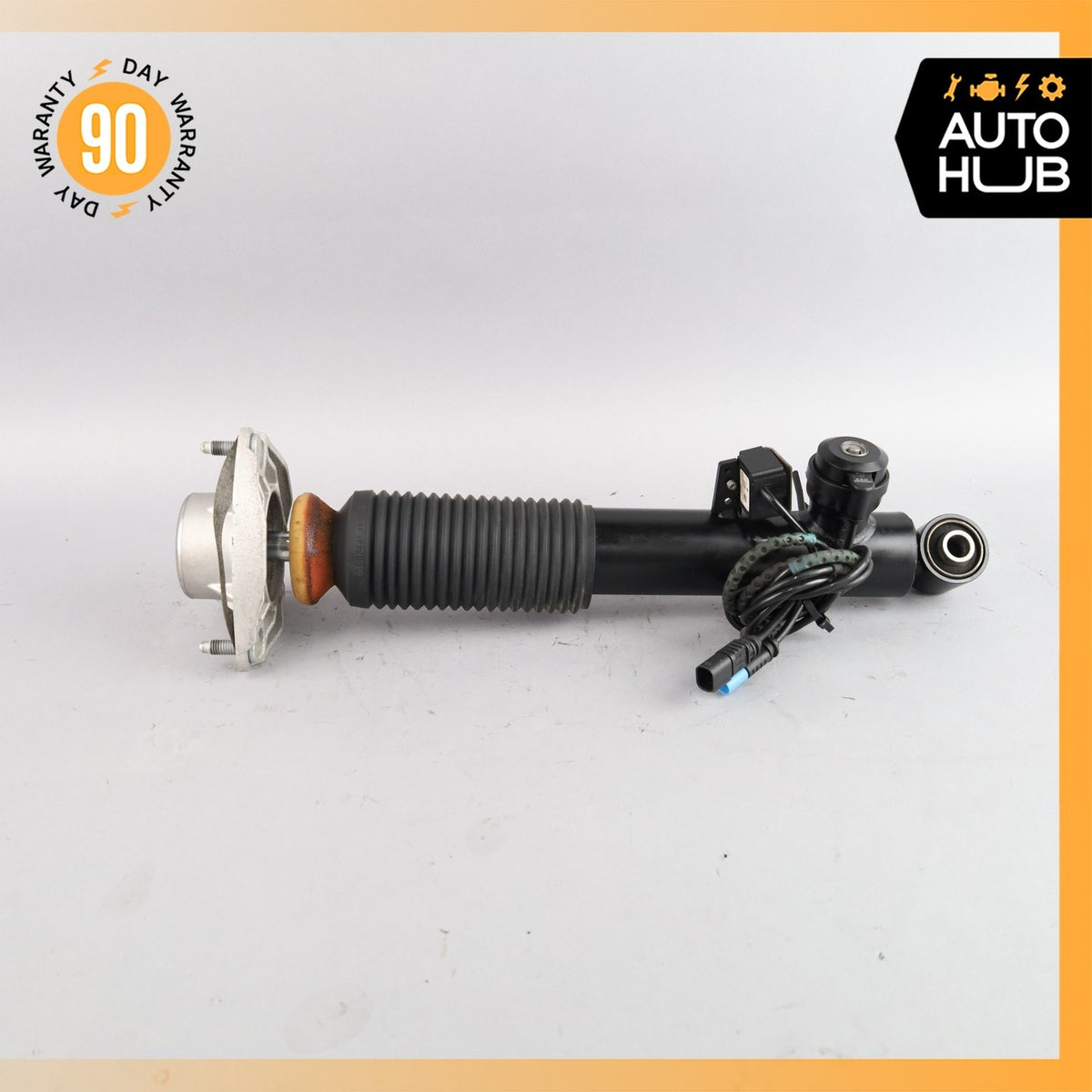 14-19 BMW F15 X5 X6 Rear Left Side VDC Shock Strut 37126875089 OEM 69k - photo 9