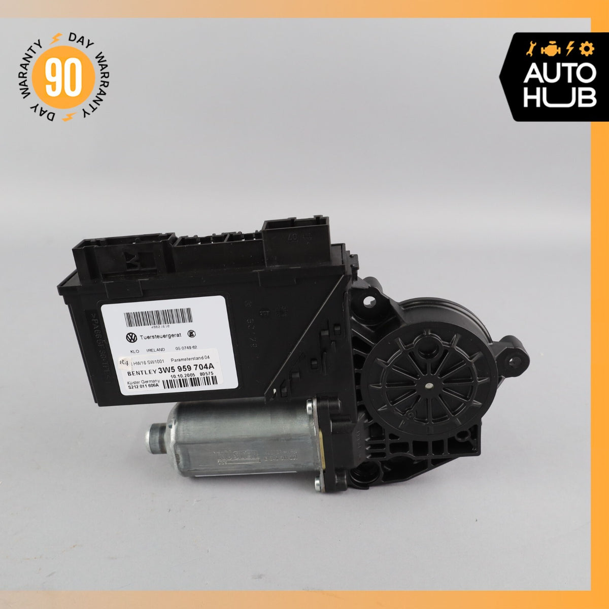 Bentley Continental Flying Spur Rear Right Quarter Window Regulator Motor 76k - photo 2