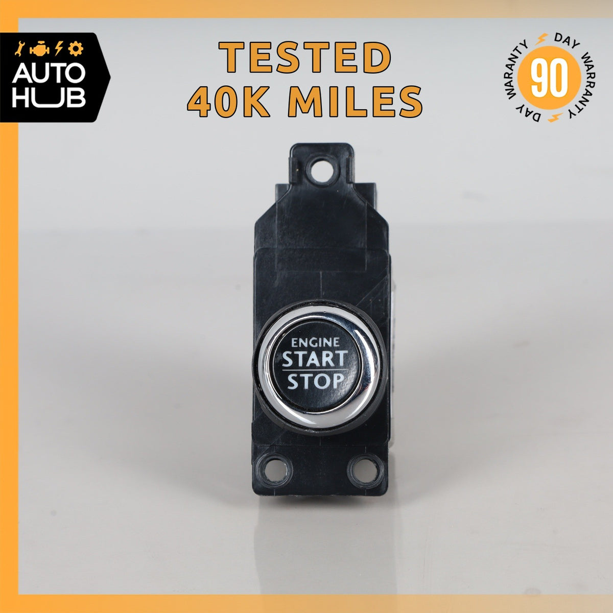 06-18 Bentley Continental GTC GT Flying Spur Push Start Ignition Button OEM 40k - photo 1