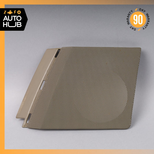 04-05 Cadillac XLR Right Side Dashboard Speaker Cover Grille Grill Beige OEM - photo 1
