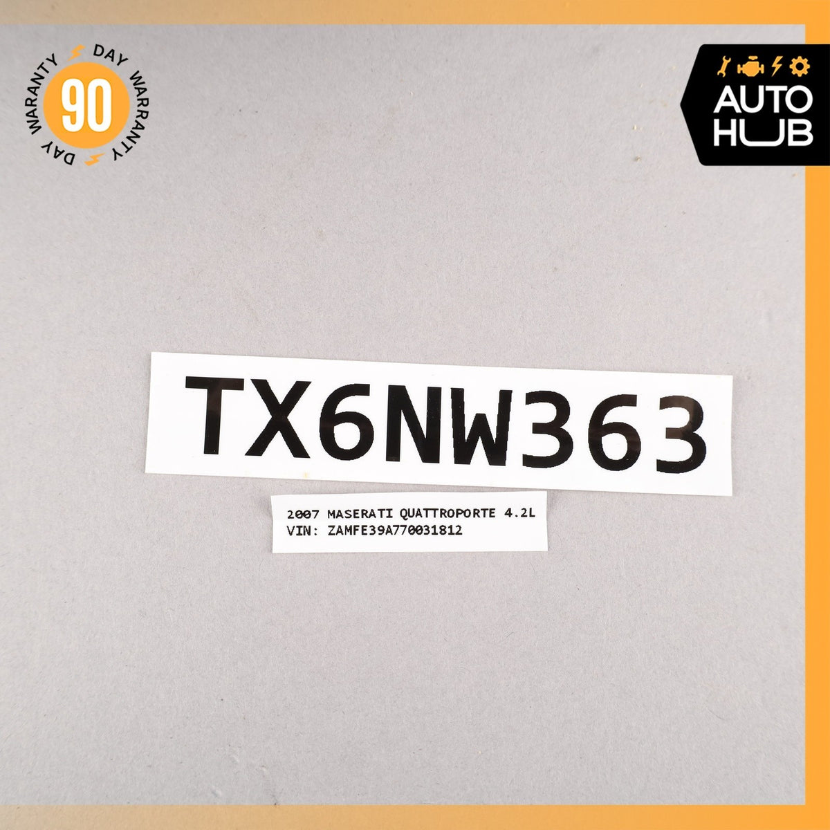 03-08 Maserati Quattroporte M139 Front Left Side Top Upper Seat Cushion OEM 55k - photo 17