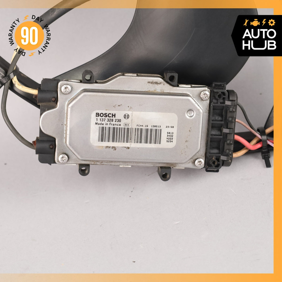 08-20 Mercedes W212 E350 C250 Engine Radiator Cooling Fan Blade w/ Motor OEM 84k - photo 13
