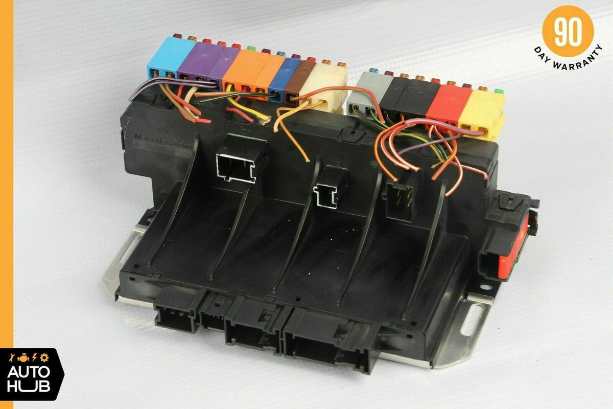 03-12 Mercedes R230 SL550 SL500 SLR Front Left SAM Fuse Box Control Module OEM - photo 3