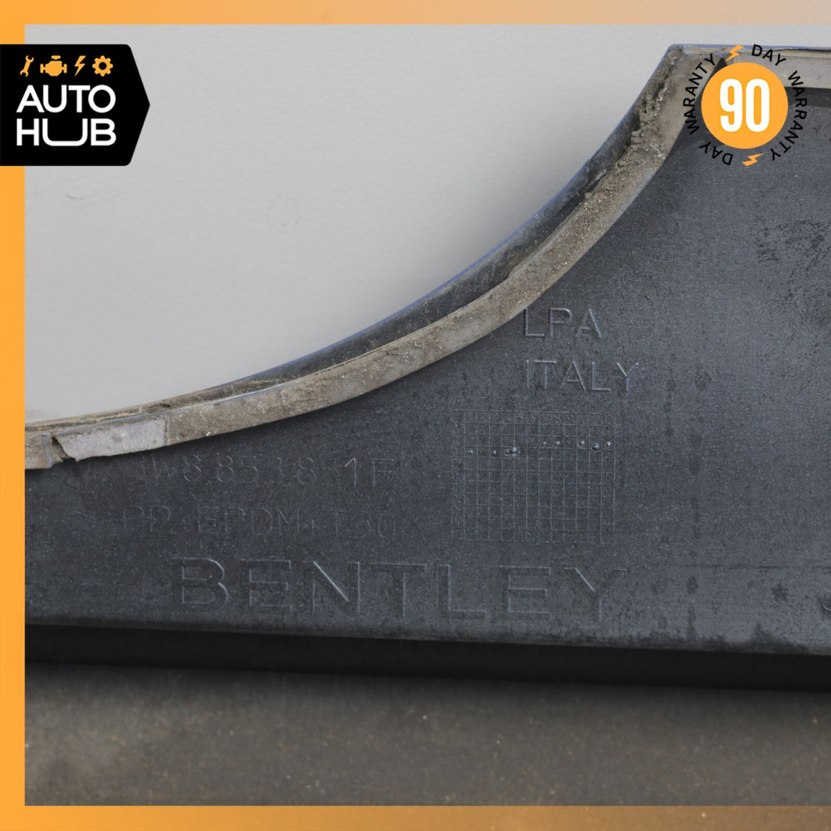 03-10 Bentley Continental GT Coupe Left Driver Side Skirt Rocker Panel OEM - photo 15