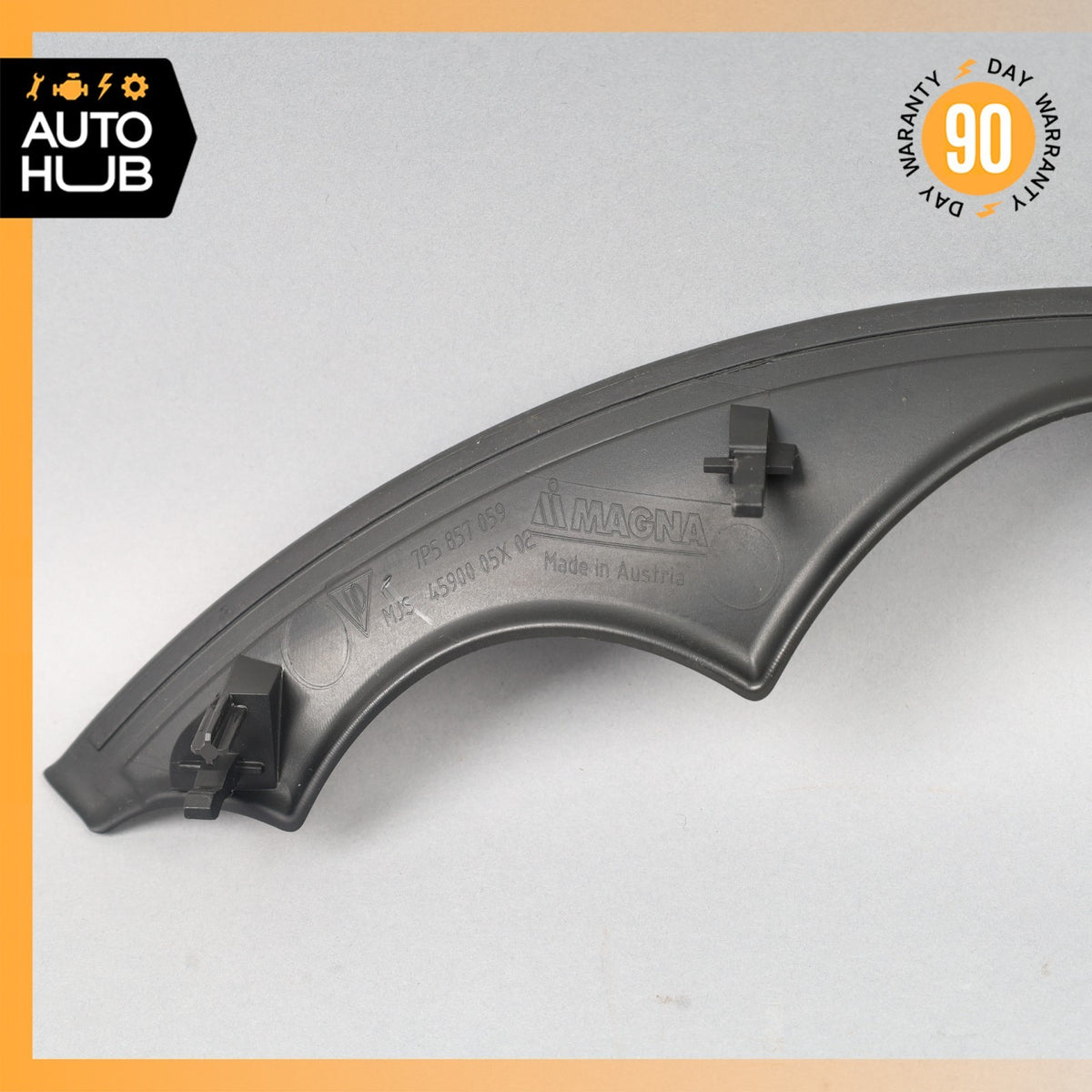 11-18 Porsche Cayenne 958 Dashboard Instrument Cluster Upper Bezel Black OEM - photo 6