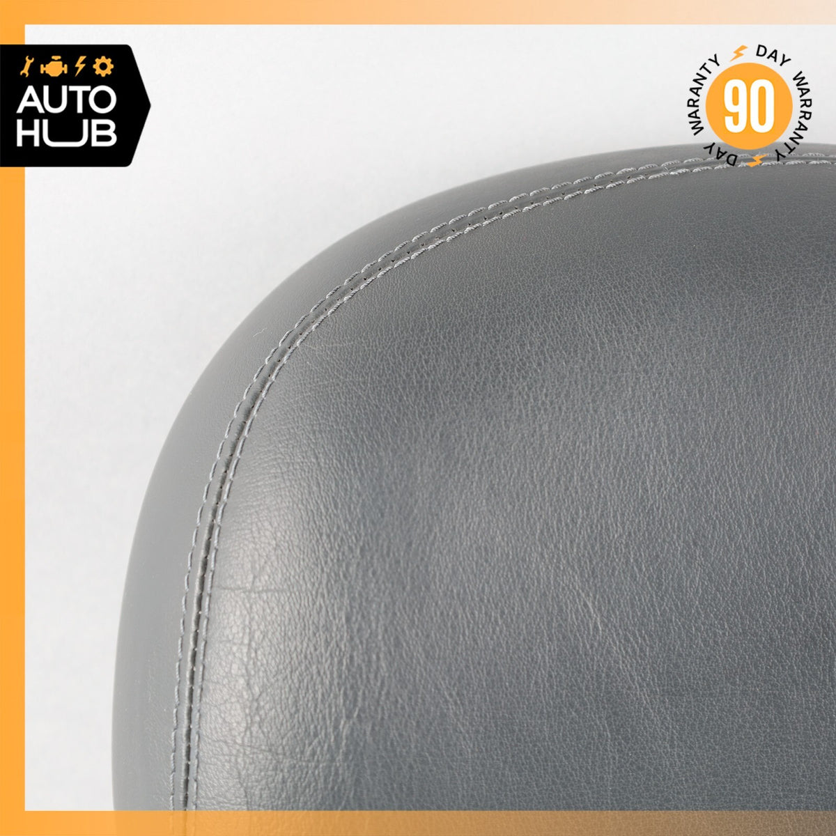 03-06 Mercedes W211 E55 AMG Front Left or Right Headrest Head Rest Blue OEM - photo 2
