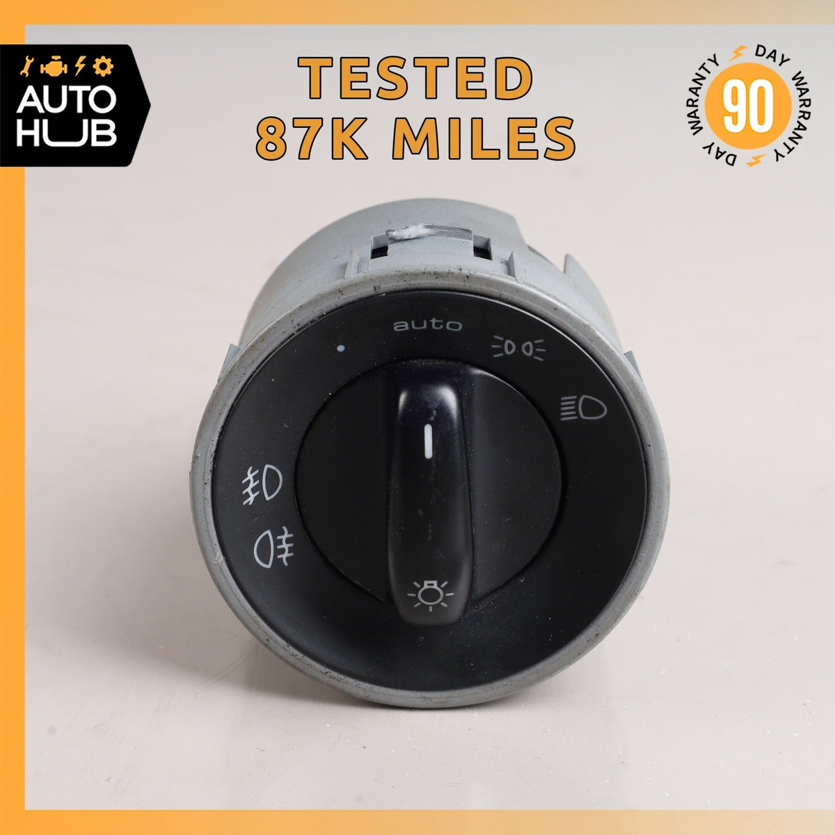 03-10 Porsche Cayenne 955 Headlight Head Fog Light Lamp Control Switch OEM - photo 1