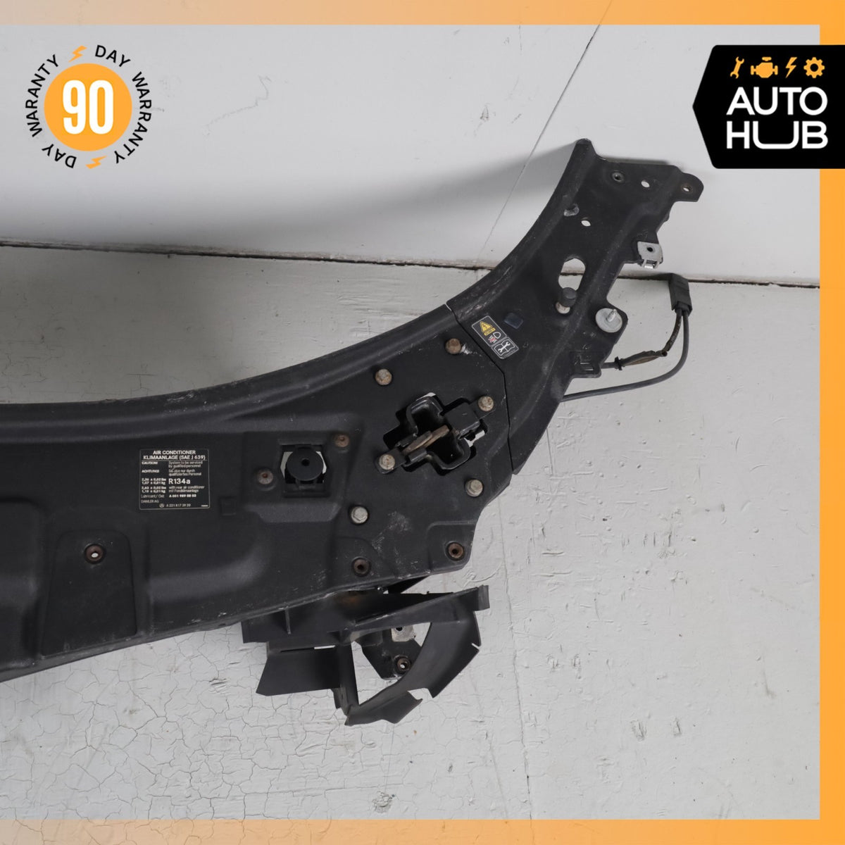 07-14 Mercedes W216 CL550 CL63 Upper Radiator Core Support Headlight Bracket OEM - photo 8