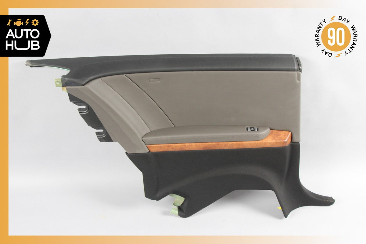 07-14 Mercedes W216 CL550 CL600 Interior Door Panel Rear Left Side Designo OEM - photo 1