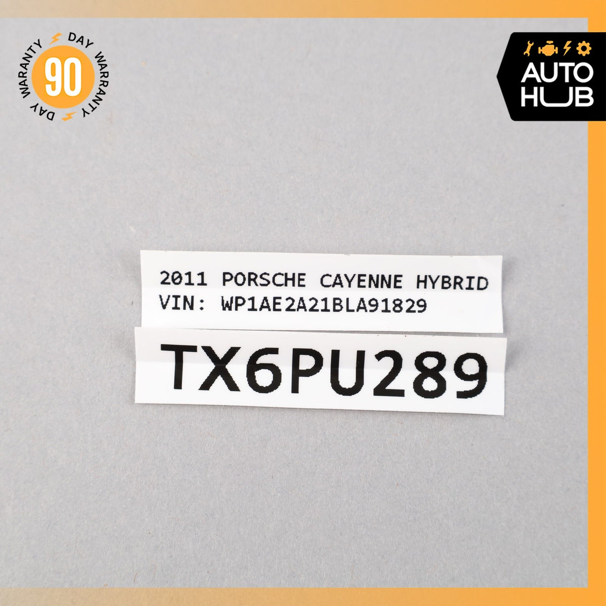2011 Porsche Cayenne 958 S Turbo Rear Body Computer Control Module BCM OEM - photo 10